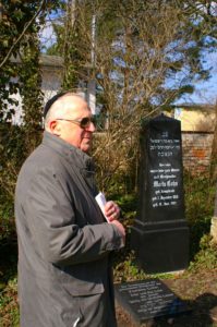 Einweihung, Gedenkstein,Jüdischer Friedhof für Cohn und Lesser